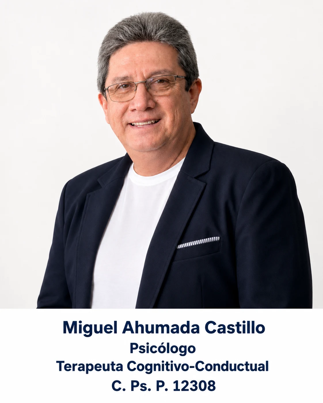 Retrato profesional de Miguel Ahumada Castillo